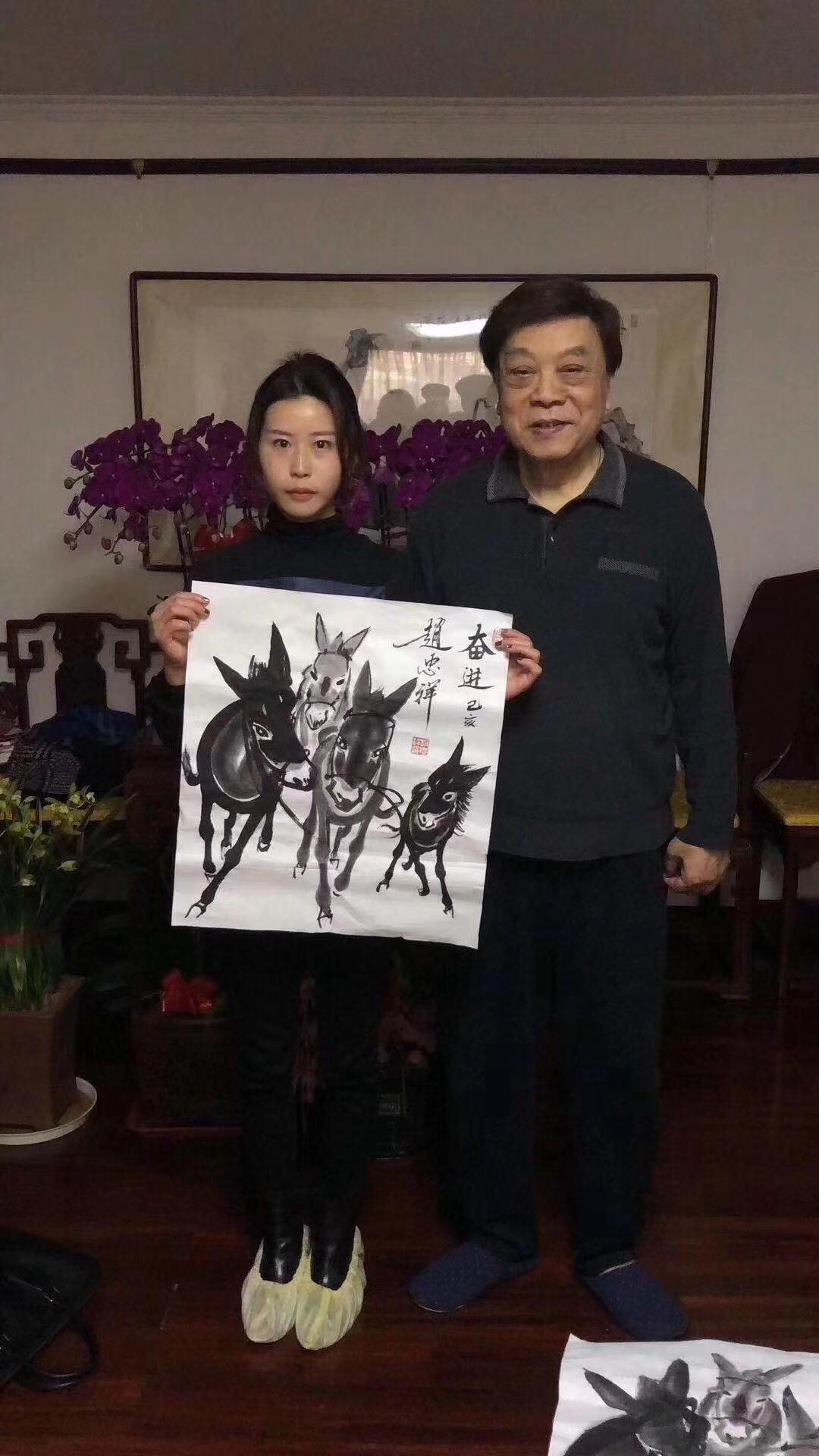 原创赵忠祥的书画被追捧,"名人效应"能支撑他成为书画